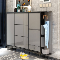 New 2020 explosion net red multi-function dump ultra-thin shoe cabinet 17CM household door one-piece foyer cabinet customization