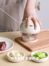 Zhilan multi-function cooking machine Meat grinder Manual garlic grinder Dumpling shredder Meat cutter Household shredder
