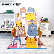 Bath towel cotton gauze household water absorption men and women adult swimming 2021 new net red summer thin quick-drying towel