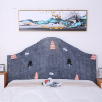 Headboard Bedhood Cover Cover Special-shaped Bedside Cover Irregular Bedside Covers Soft Cover Universal