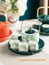 Tea Toilet Nordic Fruit Flower Tea Tea Toilet Built Tea Pot English Cup Set Light Luxury