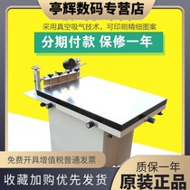 Silk Printing Machine High Precision Vacuum Suction Suction Wind Trim Hand Print Bench Manual Silk Printing Desk Screen Printing Equipment