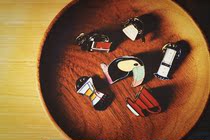 Coffee peripheral badge Barista lover badge Touch bean man