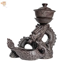 Fashion meeting matching tea set simple set 2 people car placed on the car female simple tea pool literature fresh large