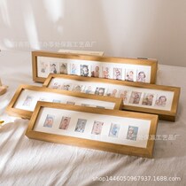 Childrens photo frame set-up table photo record life photo frame baby child growth year commemorative photo frame