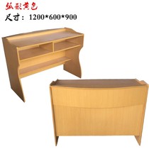 Teachers solid wood desks Multimedia Yingbin Desk Lecture Desk Campus Teachers Lecture-Table Multi-Laminate Classroom School Podium
