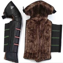 Electric car male and female foot cover winter kneecap wind protection kneecap electric car bicycling anti-cold protection leg male and female motorcycle