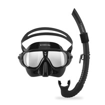 DIVEKING free diving mirror great God mirror resin anti fog low volume positive buoyancy breathing tube