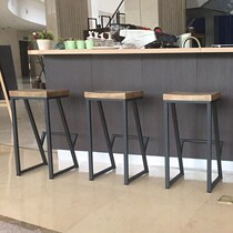Bar chair high stool iron home bar stool modern simple high chair bar chair bar table bar stool 1252