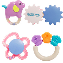 Baby hand bell Baby teether childrens boiled bed bell toy 8-piece gift box Z9486