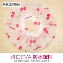 6 bathroom oil cap cap cap short hair shower shower shower adult women waterproof cap dust cap