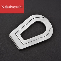 Folding stainless steel pipe frame horseshoe-shaped pipe seat Cigarette holder Cigarette nozzle accessories