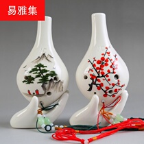 New hand-painted six-hole Ocarina Alto C- tone extended version of beginner teaching Ocarina 6 holes