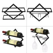 Amazon Wall-Mounted Wine Rack Home Wall Decoration Wine Glass Rack Wall Wine Rack Wine Rack Bottle Rack Display