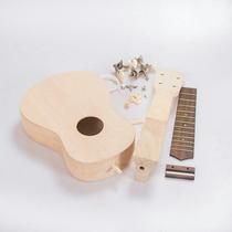 Manufacturer Direct Sales 21 Inch Diy Hand Wooden Painted Yukri Small Guitar Student Enlightenment Musical Instrument Musical Instrument