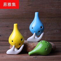 New product 6-hole Carina professional production School teaching Ocarina 6-hole lanyard