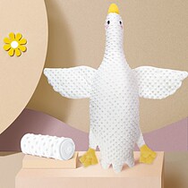 Intestinal flatulence baby exhaust pillow Big White Goose Pillow anti-flatulence pillow sleeping pillow baby soothing sleep