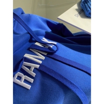 Clearance pick-up ~ tail single big brand cut label counter withdrawal autumn and winter plus velvet padded letters embroidery hooded vests women