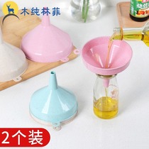 Wheat straw funnel home large-caliber wine scoop wine wine hanging wine large oil funnel wine Brewer