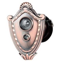 Step-yang Jingyuan Cat Eyes with doorbell two-in-one entrance door security door old big gold cup door mirror European-style plastic door eye