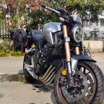 Modified waterproof quick release side bag side bag Nylon motorcycle side bag for CB650R adaptation SW side bag bracket