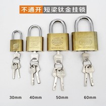 30 30 40 50 60mm 60mm copper vane iron padlock chain table case drawer door lock safety lock lock