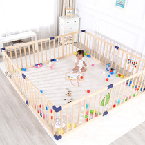 Thousand one solid wood baby fence baby game fence children indoor ground safety crawling bar toddler fence