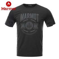 Marmot Groundhog 2021 Spring Summer New outdoor light breathable perspiration mens short sleeve cotton fast dry T-shirt