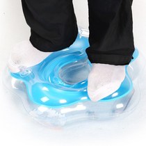 Small newborn baby swim neck ring leak-proof baby swimming ring head child head ring girl newborn Bath play
