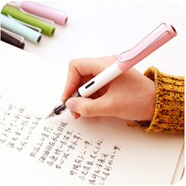 English pen 359 primary school students for junior high school students special characters for boys and girls can replace ink sac Iridium gold Ming sharp posture beginner four five six three years