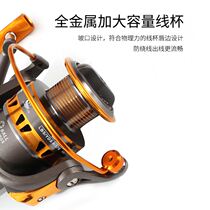 Hand Shake New Sea Pole Wheels Fishing Wheel Line Turntable Gear Gear Supplies Far Throw Wheel Parabolic Wheel Spinning Wheel Fish Wire Wheels