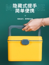 Medicine box small convenient large-capacity medicine box Medical multi-layer medicine emergency storage box family small medicine box