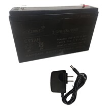 Motorcycle electric car tricycle bottle 12 volt charger 6V battery accessories Beetle adapter power supply child