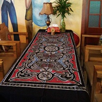 Hand painted batik ethnic style tablecloth inn restaurant Home background wall sticker Bedside wall hanging Dali specialty gift