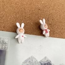 2 Fujia Anthony Rabbit Cork Message Photo Wall Picknails Press Nail Classroom Newspaper Board Decoration Decoration