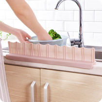 Plain sink suction type water baffle creative kitchen supplies household pool countertop splash water baffle