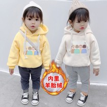 Chen Da Zhu L Mother Baby Wei Yi Female Fall Winter Plus Cashmere Thickened 2021 Children's Wear Girls Autumn Jacket Children Autumn