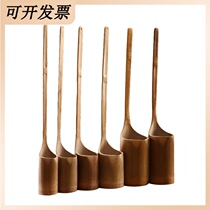 Unlacquered bamboo wine drinker wine hanging special wine spoon spoon bamboo wine scoop spoon bamboo wine pick bamboo funnel