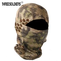 Python bionic camouflage quick-drying headgear tactical riding outdoor bib sunscreen sunblock mask