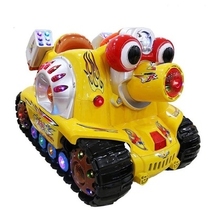 Supermarket Trojan children with music rocking car Coin Coin commercial supermarket door coin rocking horse children shake