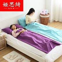 Hotel Sepal Sleeping Bag Train Sleeper Travel Single Adults Han Cotton Portable Bed bed Sleeping Bag Guesthouse Non One-off