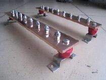 Copper piece zero line column seat copper bar T2 grounding copper bar bar 30*3 bracket machine room can be customized special shape