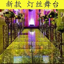 Event runway show wedding hall host meeting Assembly wedding stage decoration art festival Lighting Exhibition Hall