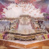 Filament stage wedding mobile decoration promotion Taiwanese business hall confession