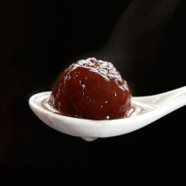 Round taro Yangzhou Dongguan Street coarse tea and rice lotus root powder dumplings Lotus root powder dumplings Yanxi Rice dumpling