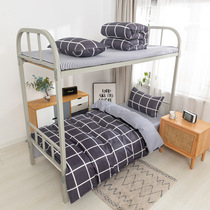 2022 Fall dorm three - piece bed cartoon - printed aloe vera cotton students up and down to lay sheets 3 pieces