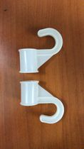 New simple cloth wardrobe assembly accessories solid wood hanging clothes bar crossbar reinforcement adhesive hook wardrobe clothes pole popularity