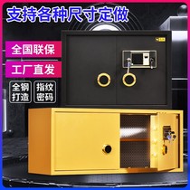 Customized safe jewelry store Gold Store Vault horizontal open door anti-theft calligraphy and painting special double door safe
