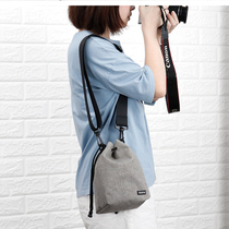Camera storage bag SLR micro single portable lens photography inner bag Canon Fuji X100V Canon 200D