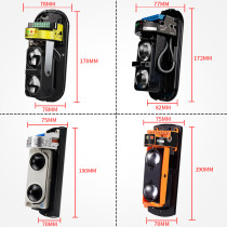 Applicable to infrared anti-radiation alarm intrusion wall grating induction detector outdoor waterproof perimeter detection and prevention